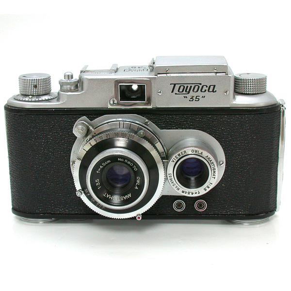 〇 TOYOCA 44 二眼レフカメラ PLANER 6cm f3.5 トヨカ