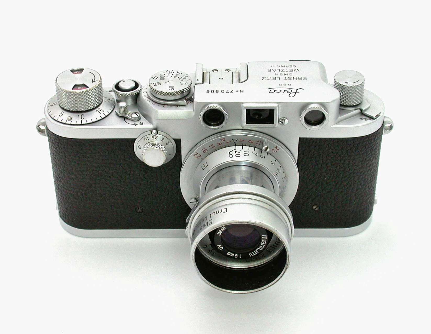 ライカIIIFレッドシンクロ 赤エルマー50mmF3.5 | クラシックカメラ修理 